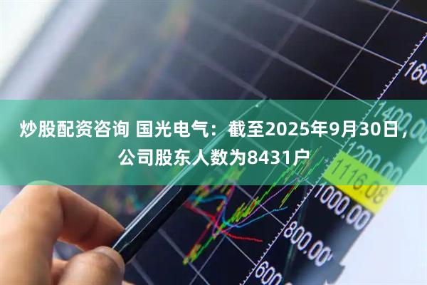 炒股配资咨询 国光电气：截至2025年9月30日，公司股东人数为8431户